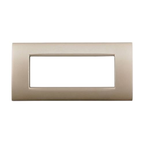 [6970597467859 - Placca 7P metallo AIR champagne] CBM7007-6