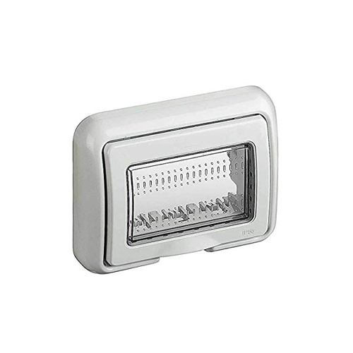 [6970597465749/0793541335020 - Placca idrobox 3P IP55 MTX bianco] S5003B