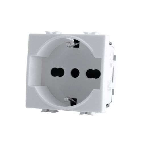 [6970597462120/0793541330810 - Presa schuko universale 16A MTX bianco] 514B
