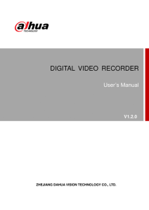 Manuale XVR Dahua