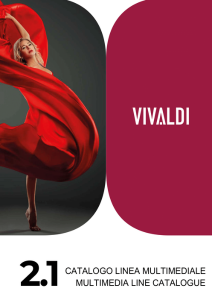 Catalogo linea multimediale Vivaldi