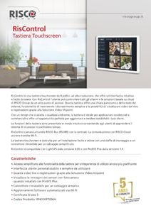 Brochure RisControl Risco