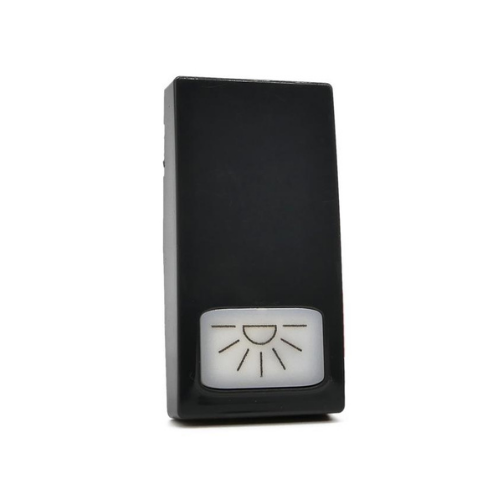 [6970597461451/0793541334122 - Cover pulsante luce INT-LGT nero] 871N