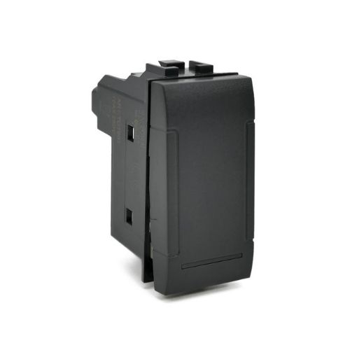 [Interruttore unipolare 16A INT-LGT  nero] 801N