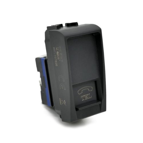 [6970597468368/0793541333965 - Presa telefonica INT-LGT nero] 828N