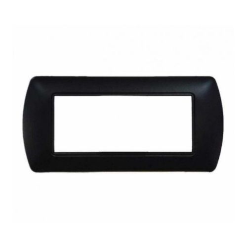 [6970311029615 - Placca 7P metallo INT-LGT nero] 8807-02