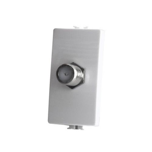 [6970597465343/0793541330896 - Presa SAT femmina diretta 1 modulo MTX bianco] 525B