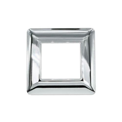 [6970311026911 - Placca 2P tecnopolimero MTX argento cromato] M5002-04