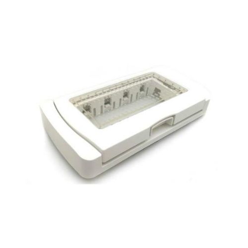 [6970597465718/0793541335129 - Placca idrobox 3P IP55 VMR-PLN bianco] S6003B