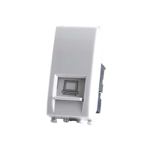 [Connettore RJ45 8Pin UTP5E VMR-PLN bianco] 627B