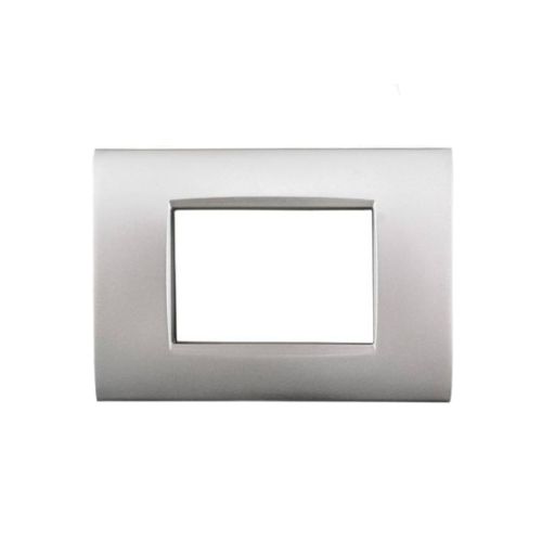 [6970597460973 - Placca 3P metallo AIR argento] CBM7003-3