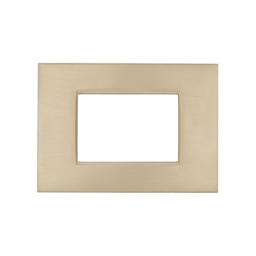 [6970597460072 - Placca 3P metallo AIR oro spazzolato] CBM7003-7