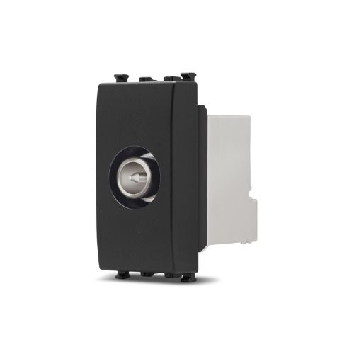 [Presa TV passante VMR-ARKE nero] 934N